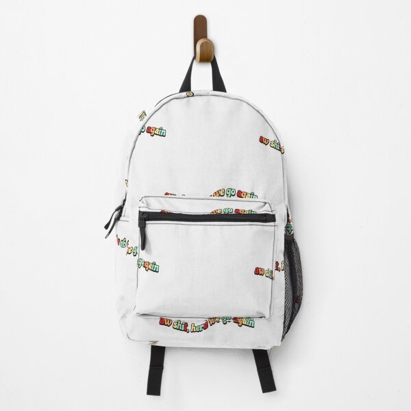 Item preview, Aw shit, here we go again wavy Meme Retro Vintage Rainbo| Perfect Gift designed and sold by lucidama.
