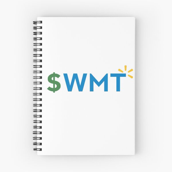 Item preview, WMT Stock Ticker (Walmart) designed and sold by the-two-store.