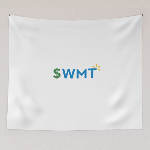 Item preview, WMT Stock Ticker (Walmart) designed and sold by the-two-store.