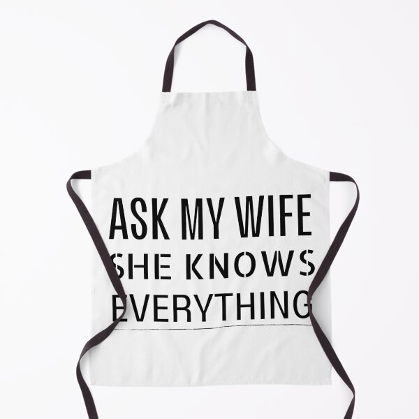 Item preview, Ask my wife she knows everything - Miss know it all - Search Engine designed and sold by For the love of Pixels.