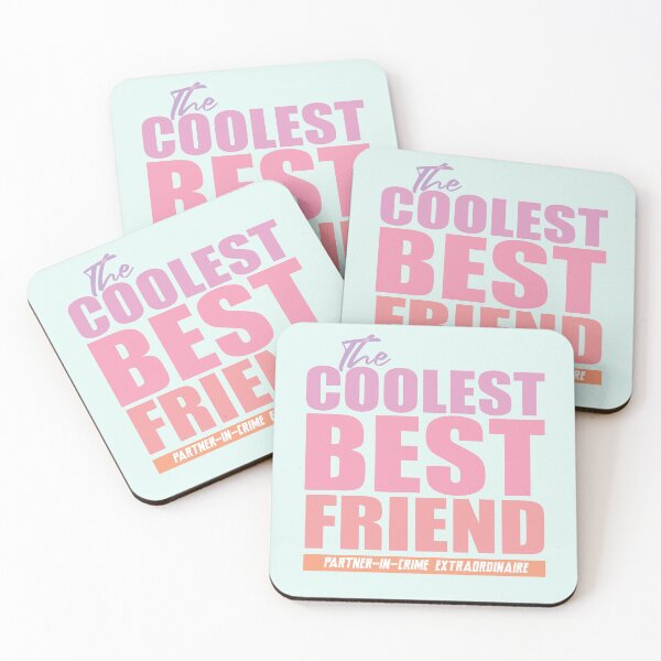 Item preview, Partner-in-Crime Extraordinaire - The Coolest Best Friend (Burst of Pink) designed and sold by mLoyal.