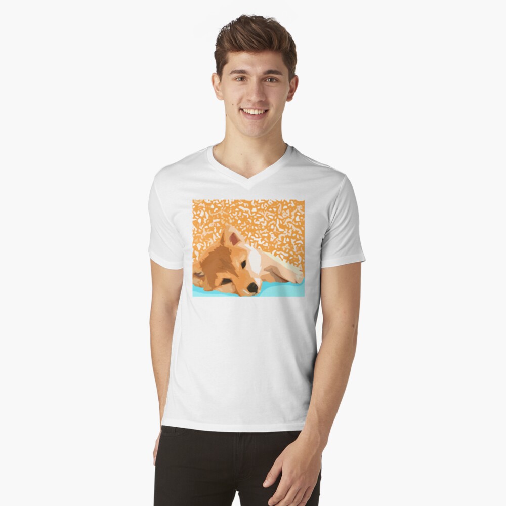 Item preview, V-Neck T-Shirt designed and sold by CanisPicta.