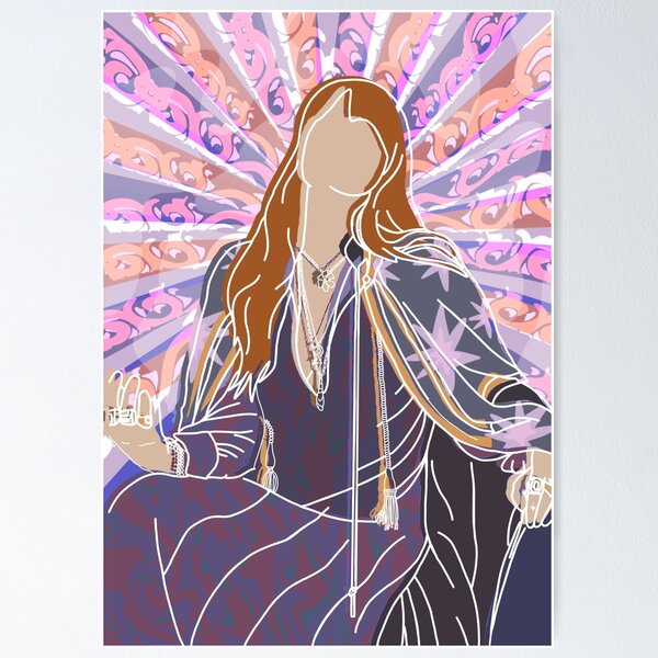 Item preview, Florence and the Machine Illustration designed and sold by amyleeshop.