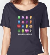 Camiseta ancha para mujer Desesperación pixelada