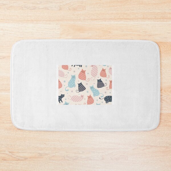 Item preview, Striped and Dotted Cute Cats Design | Perfect Gift designed and sold by lucidama.