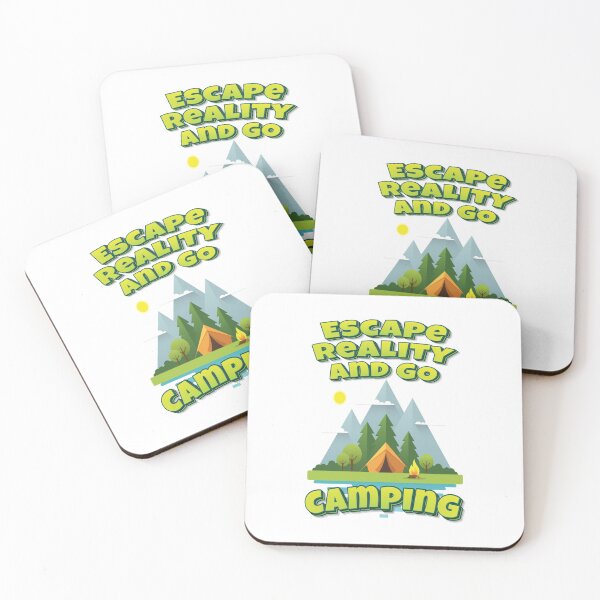 Item preview, Escape Reality And Go Camping designed and sold by GoodVibesWX9.