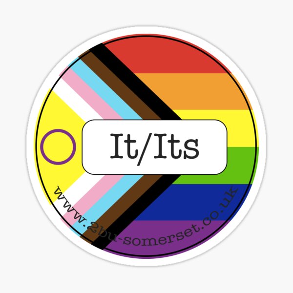 It/Its Pronouns Sticker