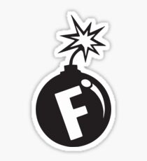 F -BOMB Sticker