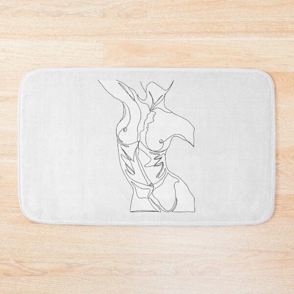 Item preview, Body Line Drawing Artsy Abstract Aestheti| Perfect Gift designed and sold by lucidama.
