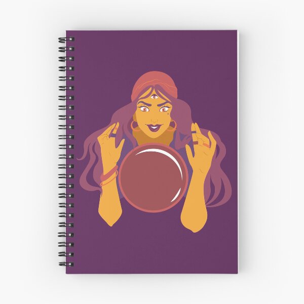 Item preview, Showy Witch Vector Illustration designed and sold by AdenorWood.