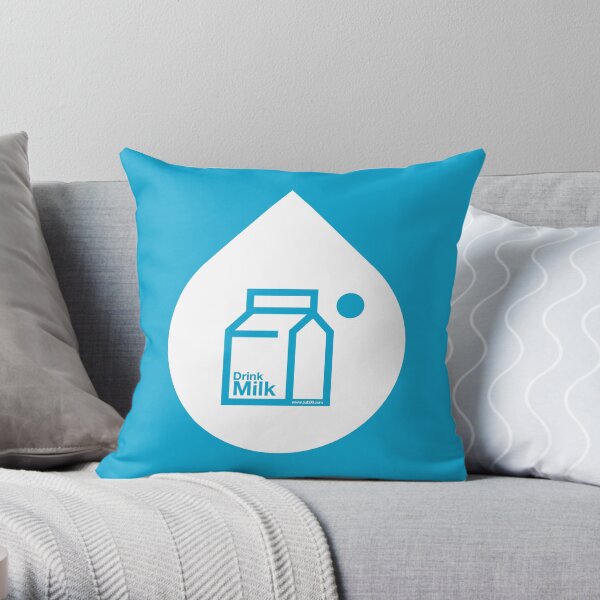 Milk Throw Pillow