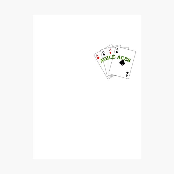 Item preview, Agile Aces designed and sold by Mont42.
