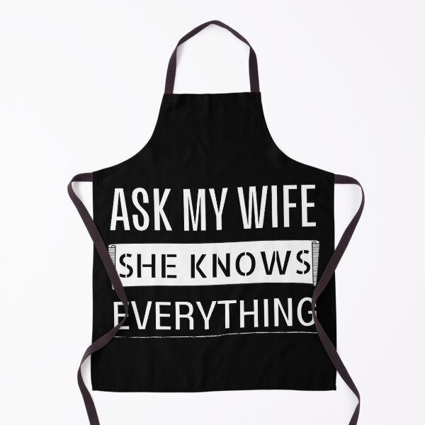 Item preview, Ask my wife she knows everything - Miss know it all - Search Engine designed and sold by For the love of Pixels.