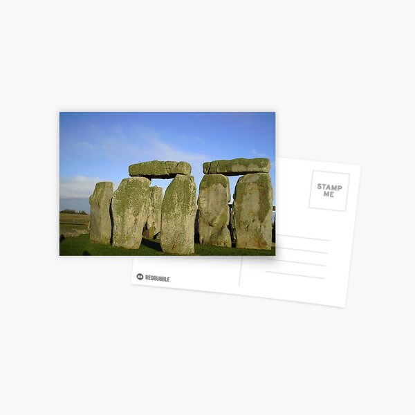 Stonehenge Clear Day Postcard