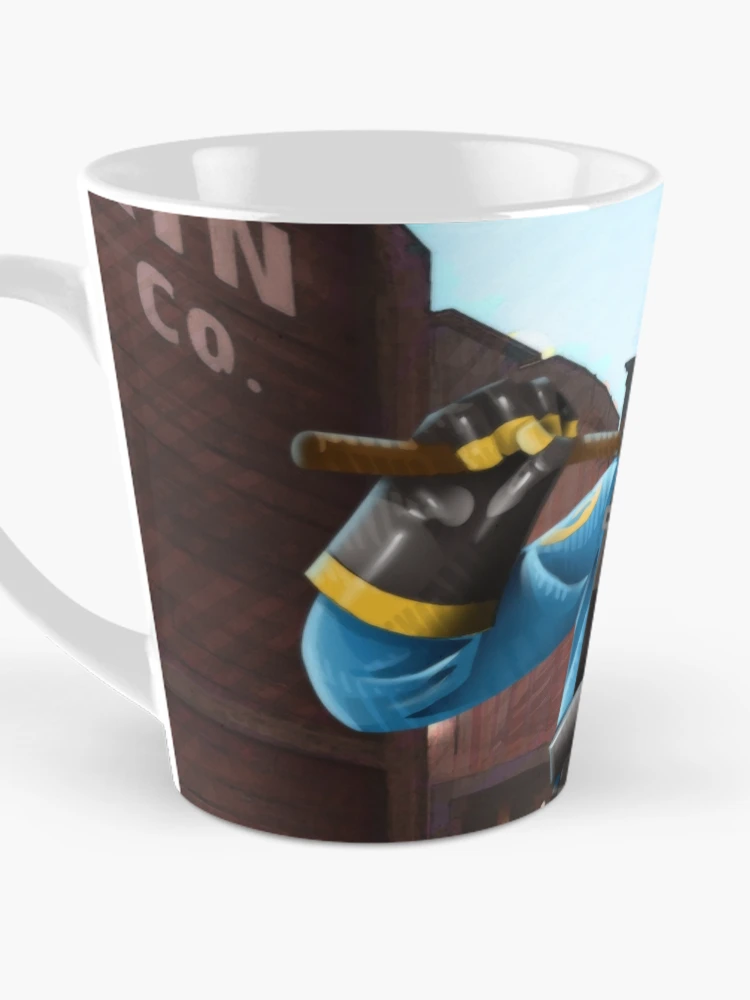 Aperçu 3 sur 4. Mug à café avec l'œuvre TF2 Pyro Normal créée et vendue par RUBTOX.