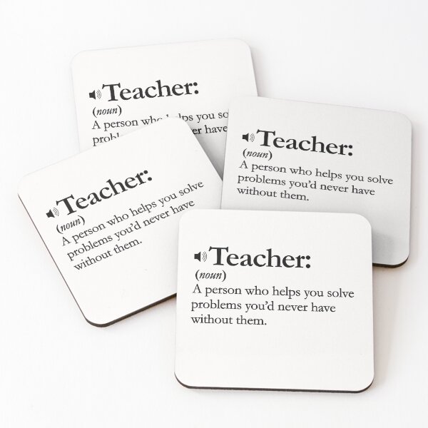 Item preview, Teacher definition funny quote  designed and sold by Majesticoo.