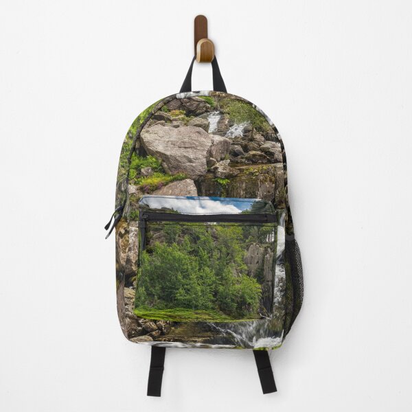 Item preview, Ogwen Valley Waterfall Snowdonia designed and sold by AJEvans.