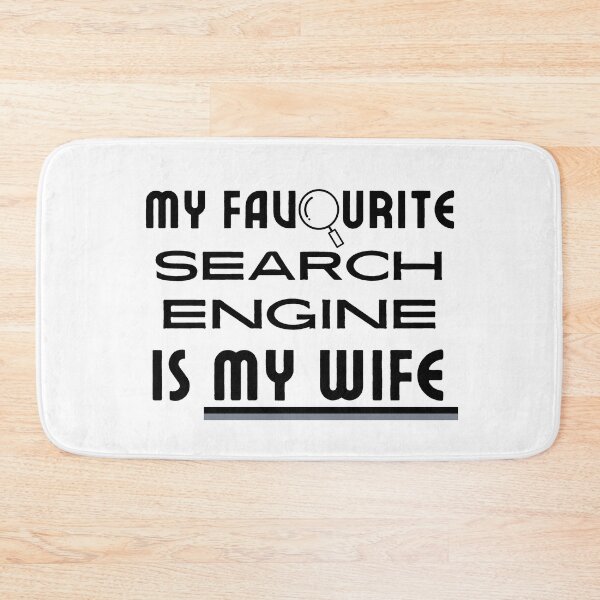 Item preview, Ask my wife she knows everything - Miss know it all - Search Engine designed and sold by For the love of Pixels.