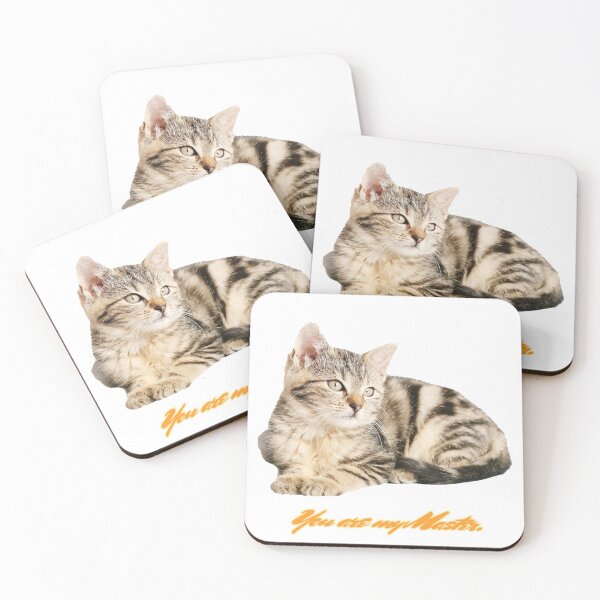 Item preview, YOU ARE MY MASTER designed and sold by Catsscratch.