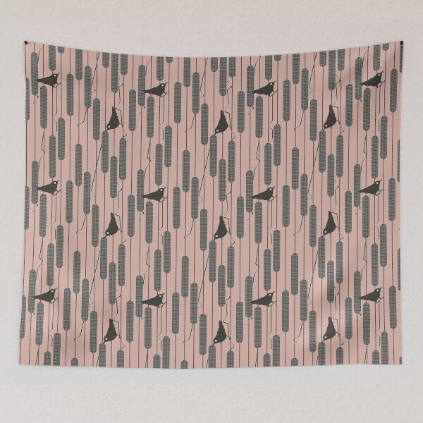 Item preview, Wild Grasses pink designed and sold by Colour Angel by KV.