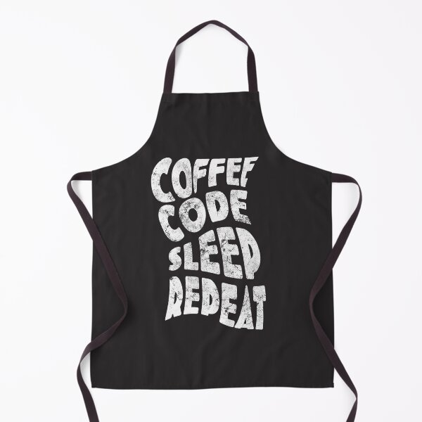 Item preview, Coffee | Code | Sleep | Repeat b&w designed and sold by Code Monkeys.