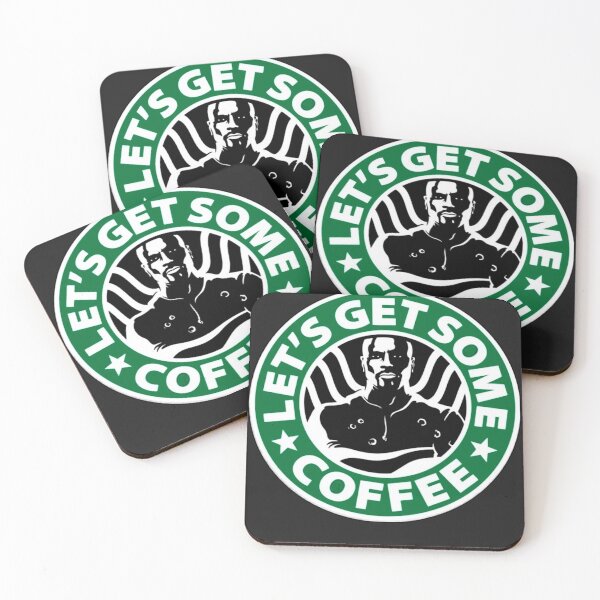 Item preview, Luke Cage Let's Get Some Coffee Shirt designed and sold by EvyBlom.