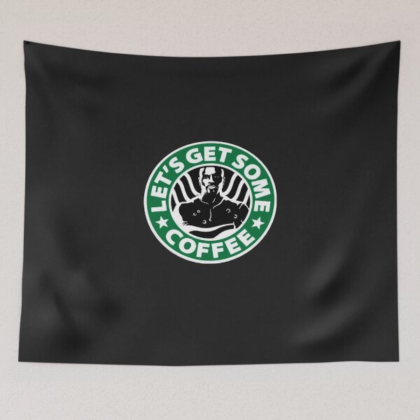 Item preview, Luke Cage Let's Get Some Coffee Shirt designed and sold by EvyBlom.