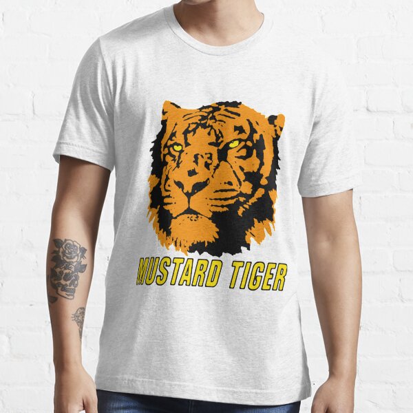 Mustard tiger t store shirt