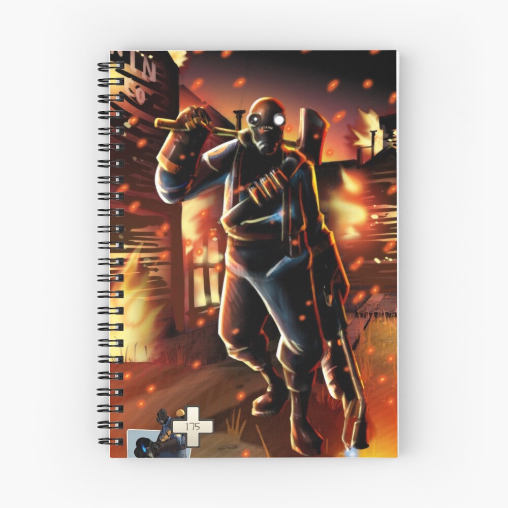 Item preview, Spiral Notebook designed and sold by RUBTOX.