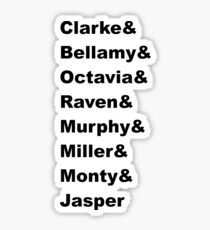 The 100 Delinquent Names Sticker