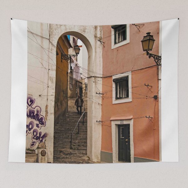 Item preview, The Alleyways Of Alfama - 3 © designed and sold by © Hany G. Jadaa © Prince John Photography.