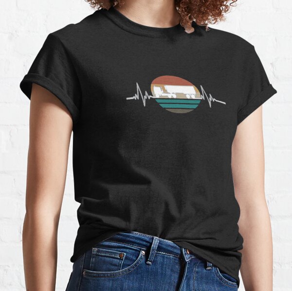 Truck Driver Heartbeat Classic T-Shirt