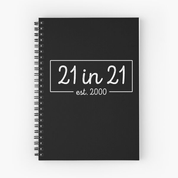 Item preview, 21 IN 21 EST 2000 | TURNING 21 IN 2021 | 21ST birthday | 21st birthday gift | Cute 21st birthday gift designed and sold by Violet Treasures.