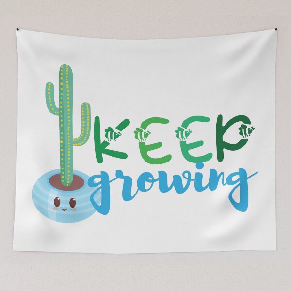 Item preview, Keep growing designed and sold by FunnyChameleon.