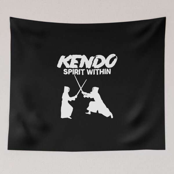 Item preview, Kendo Spirit Within Swordfighter Japanese Martial Art designed and sold by Nessshirts.