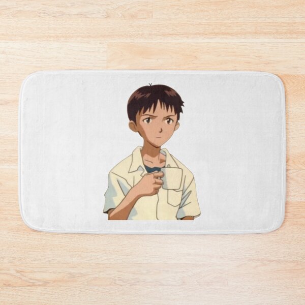 Item preview, Mug Shinji Holding Mug Meme Sticke| Perfect Gift designed and sold by lucidama.