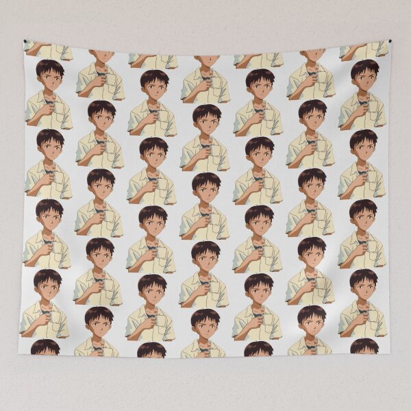 Item preview, Mug Shinji Holding Mug Meme Sticke| Perfect Gift designed and sold by lucidama.