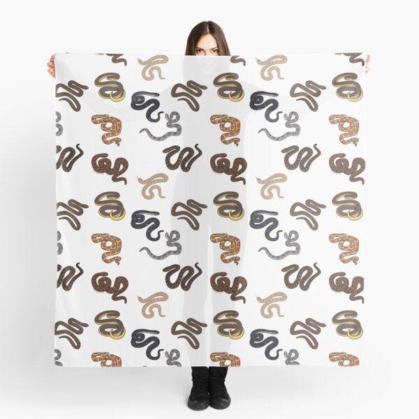 Snake Print Scarf