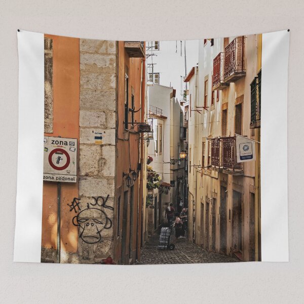 Item preview, The Alleyways Of Alfama - 4 ©  designed and sold by © Hany G. Jadaa © Prince John Photography.