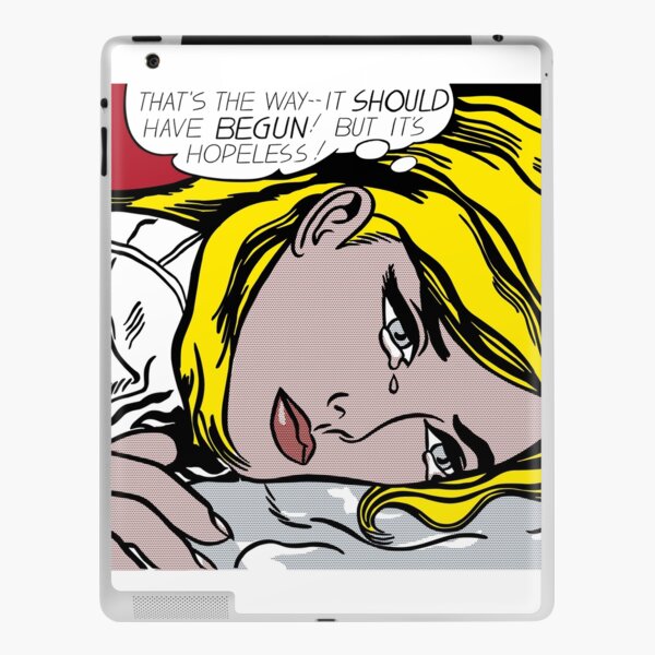 Funda Y Vinilo Para Ipad Oh Jeff Tambien Te Amo Pero De Roy Lichtenstein Y Marylin Monroe De Luigi Tarini Redbubble