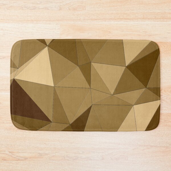 Item preview, Mosaic Brown Triangle Low Polygon Patterns Background designed and sold by OnigiriDoctor.