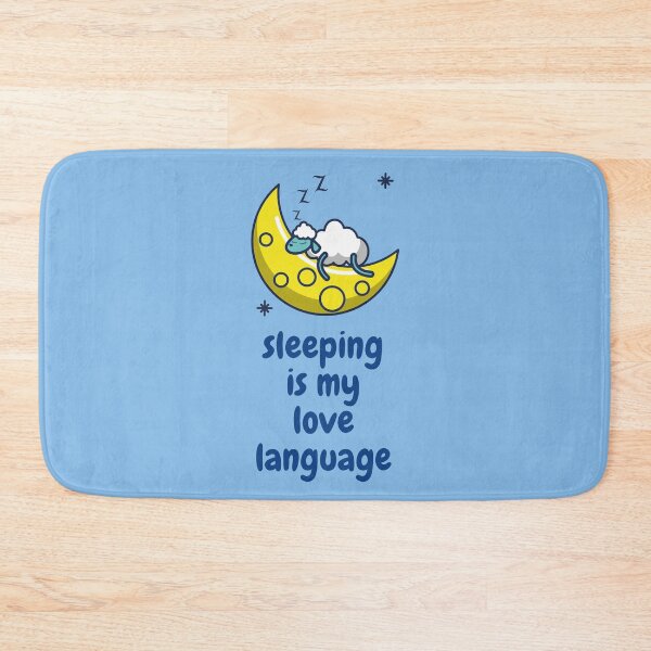 Item preview, Sleeping is my love language designed and sold by PIKABOOO.
