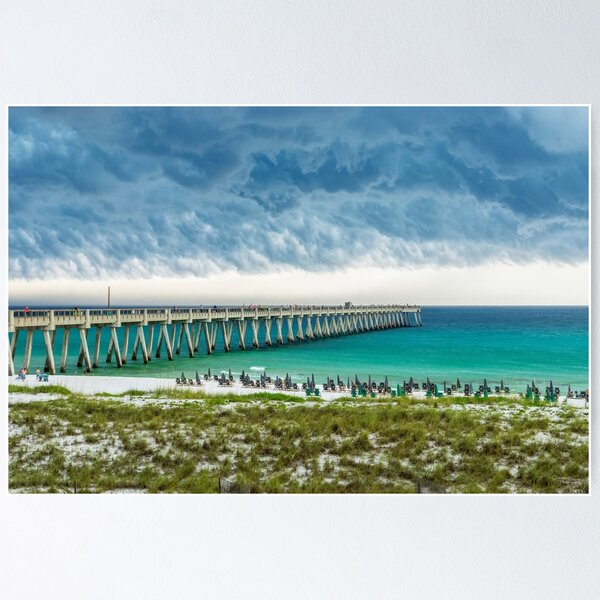 Vista previa del artículo con la obra «Navarra Playa Pared Nube», diseñado y vendido por mljdwhite.