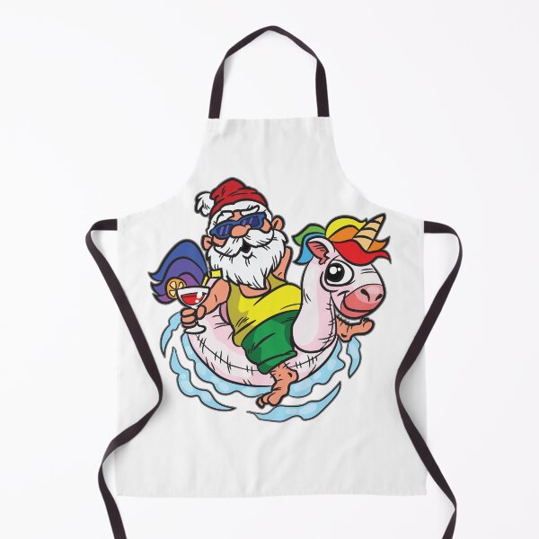 Item preview, Christmas In July Santa Claus Unicorn Summer designed and sold by Moonpie90.