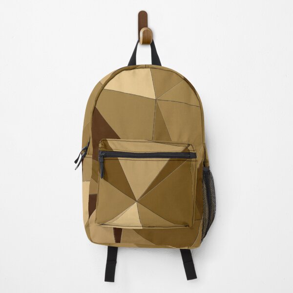 Item preview, Mosaic Brown Triangle Low Polygon Patterns Background designed and sold by OnigiriDoctor.