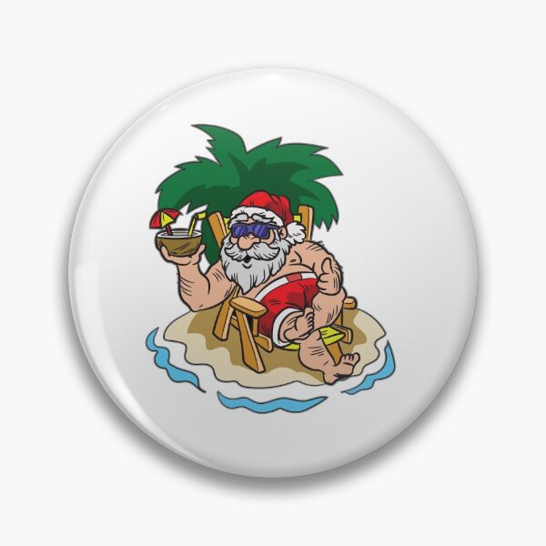 Item preview, Christmas In July Santa Claus Summer Vaccation designed and sold by Moonpie90.