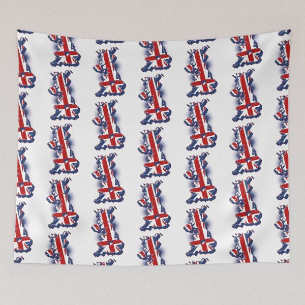 Item preview, Union Jack UK Land British Graphic designed and sold by BossyBrit.