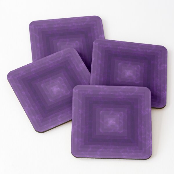 Item preview, Dark Shades of Cobalt Violet Marble Square designed and sold by PatternSalad.