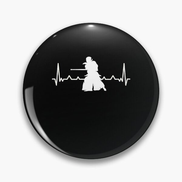 Item preview, Heartbeat Kendo Japanese Martial Art Swordfighter Shinai designed and sold by Nessshirts.