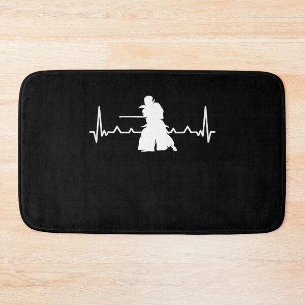 Item preview, Heartbeat Kendo Japanese Martial Art Swordfighter Shinai designed and sold by Nessshirts.